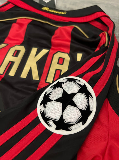 Authentic Ac Milan Kaka 2006-07 Football Shirt Long Sleeve Home Retro Soccer Jersey